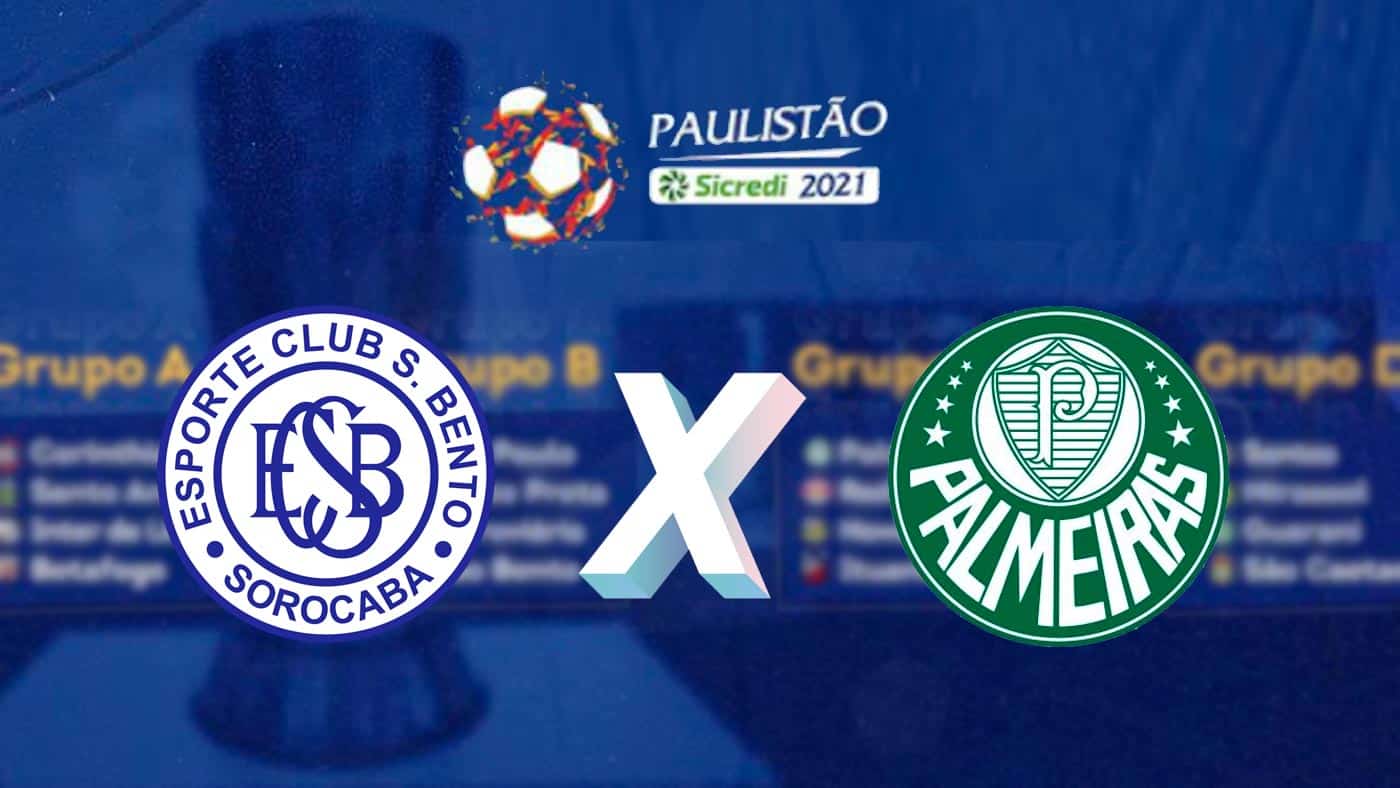 São Bento x Palmeiras: Onde assistir, horário e escalações