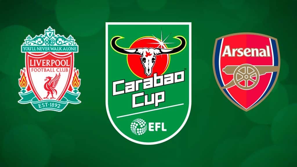 Liverpool x Arsenal: Palpite e prognóstico do jogo da Carabao Cup (13/01)