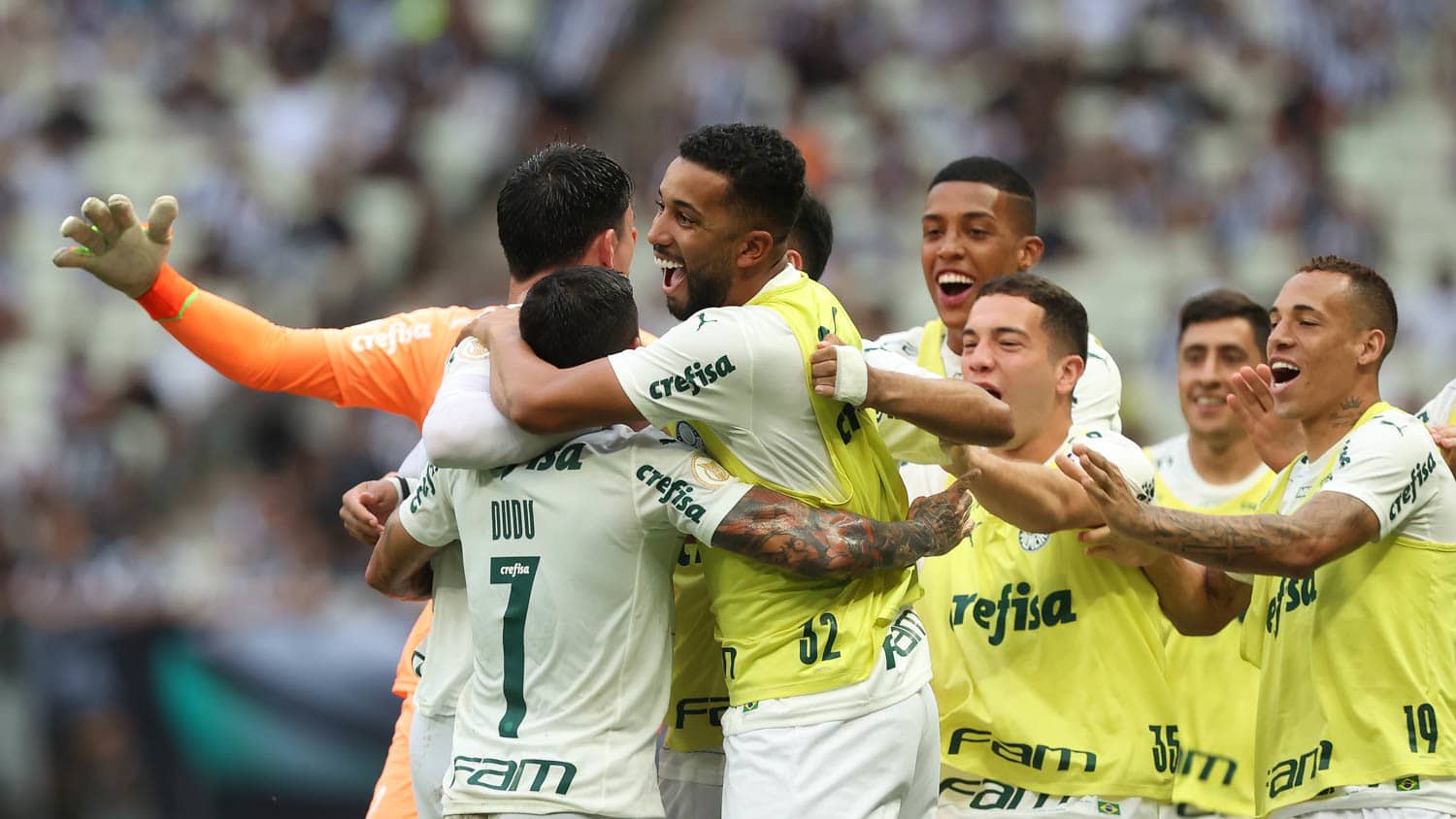 Deu Verdão! Veja as melhores fotos do título paulista do Palmeiras