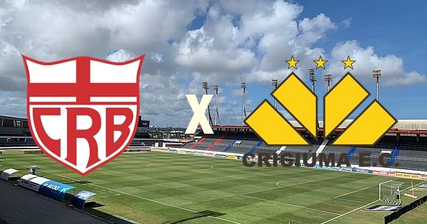 CRB x Criciúma: onde assistir ao vivo, horário e escalação