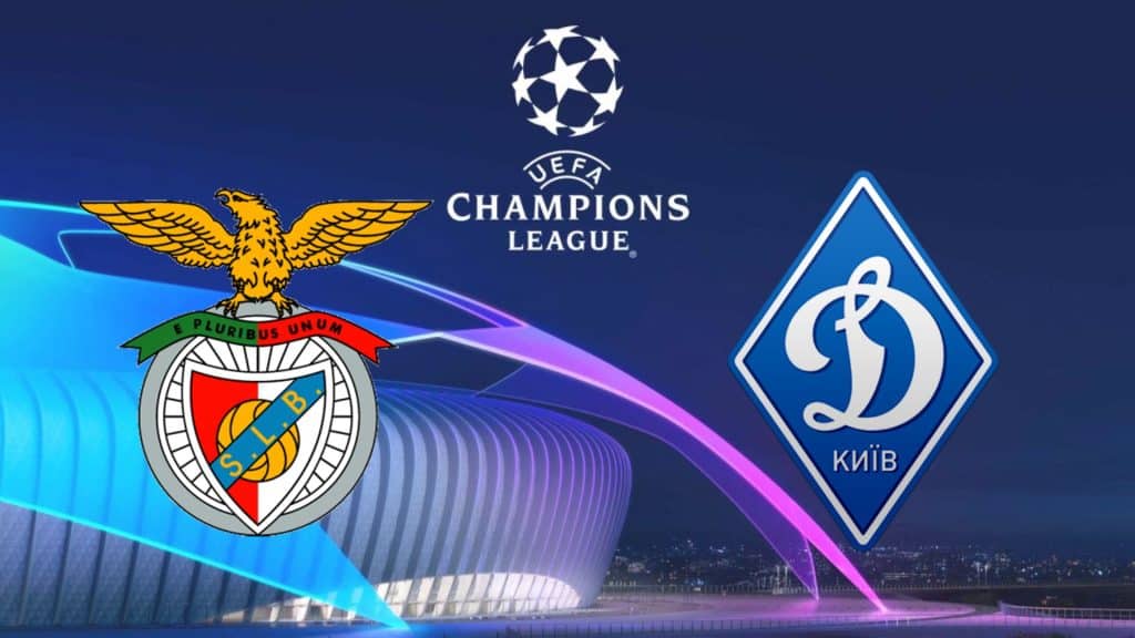 Benfica x Dynamo Kiev – Palpite, prognóstico e transmissão da Champions League (23/08)