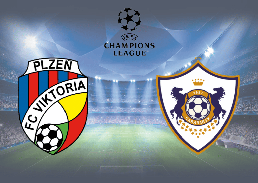 Viktoria Plzen x Qarabag – Palpite, prognóstico e transmissão da Champions League (23/08)