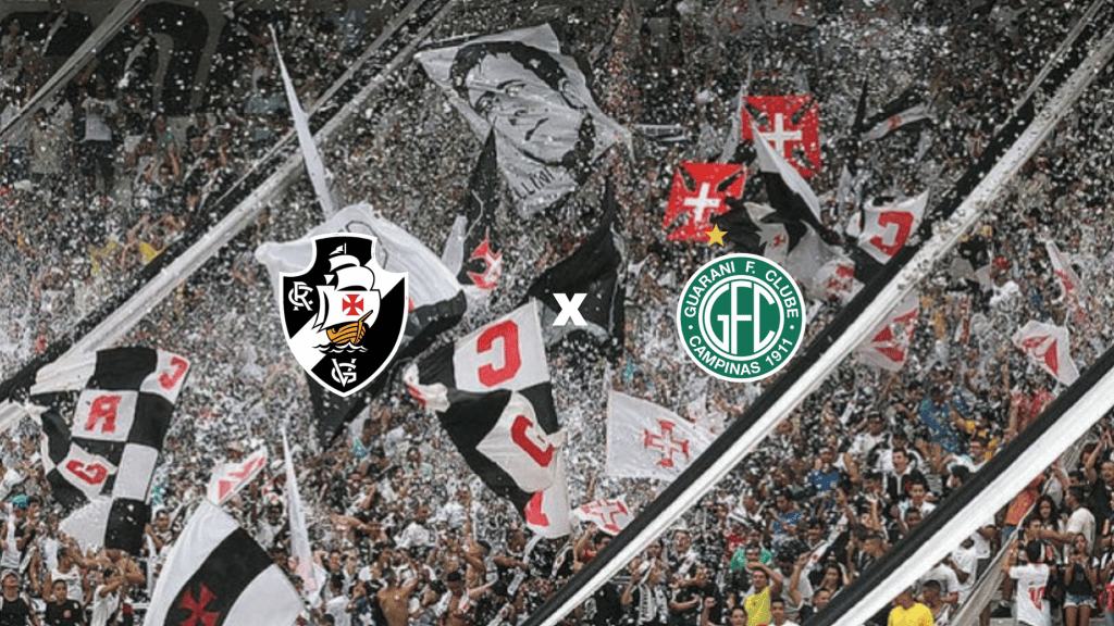 Vasco x Guarani – Palpite, prognóstico e transmissão do Brasileirão Série B (31/08)