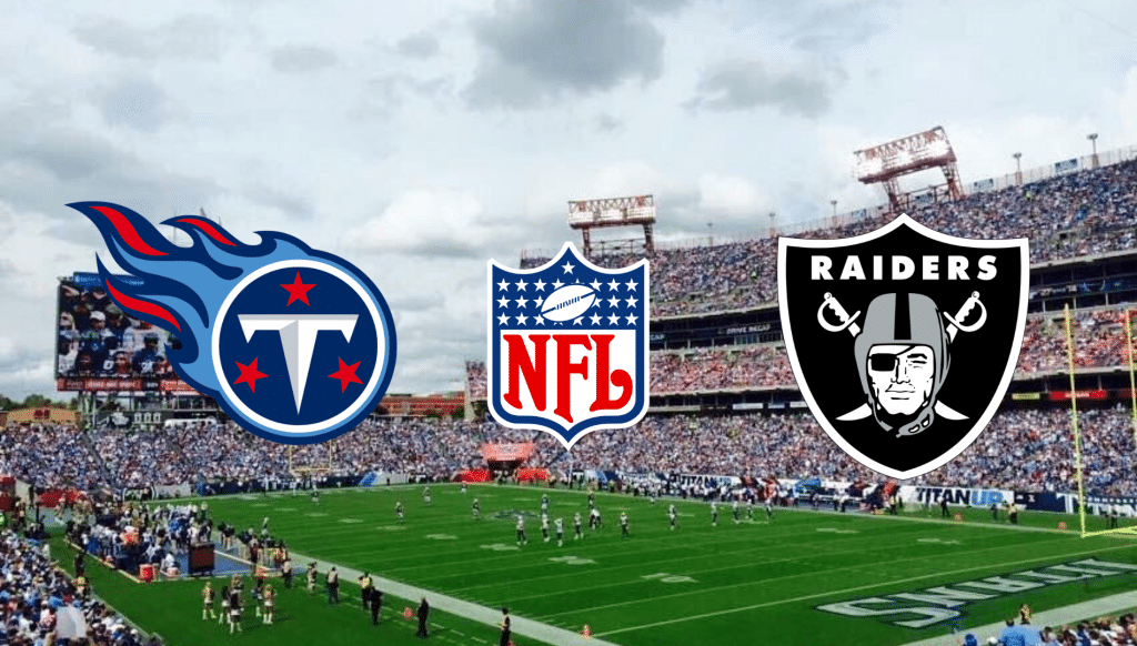 Palpite Tennessee Titans x Las Vegas Raiders – Prognóstico e transmissão da NFL (25/09)