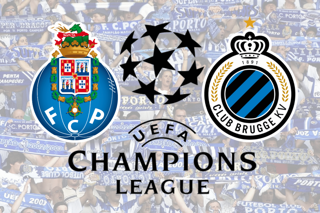 Palpite Porto x Clube Brugge – Prognóstico e transmissão da Champions League (13/09)