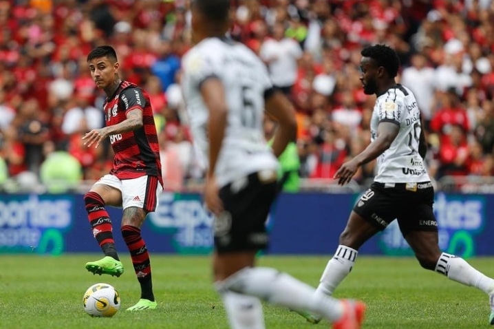 Flamengo x Ceará termina empatado em gols e expulsões: confira os melhores momentos