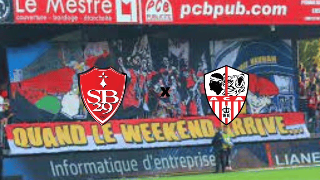 Brest x Ajaccio: onde assistir ao vivo, horário e escalação