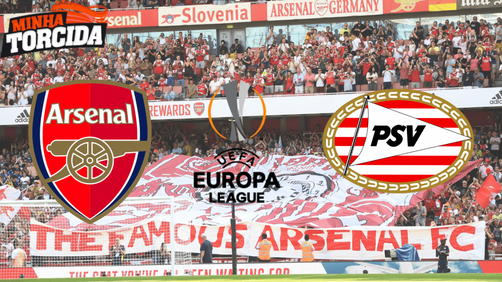 Palpite Arsenal x PSV – Prognóstico e transmissão da UEFA Europa League (20/10)