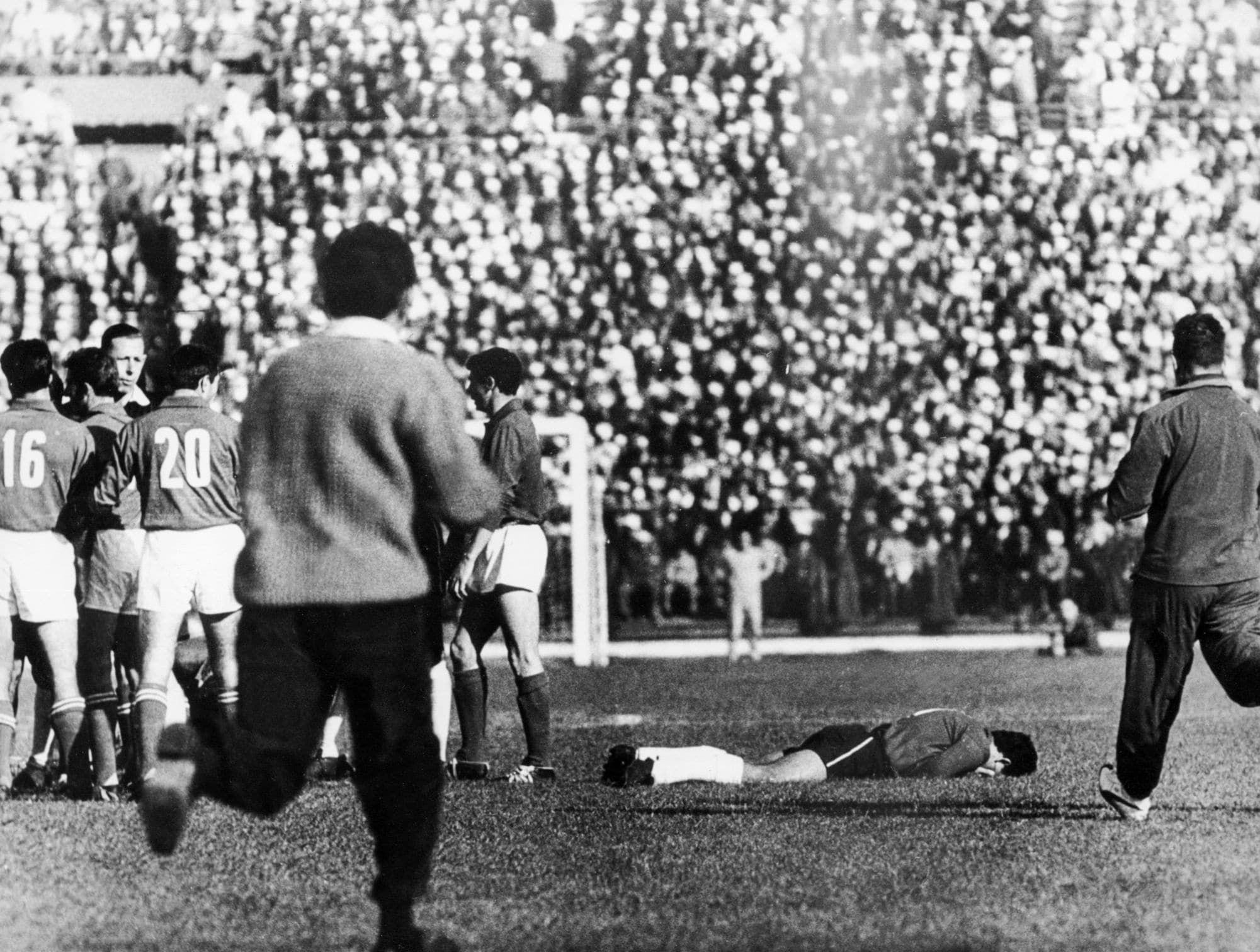 Partida entre Chile e itália copa do mundo de 1962