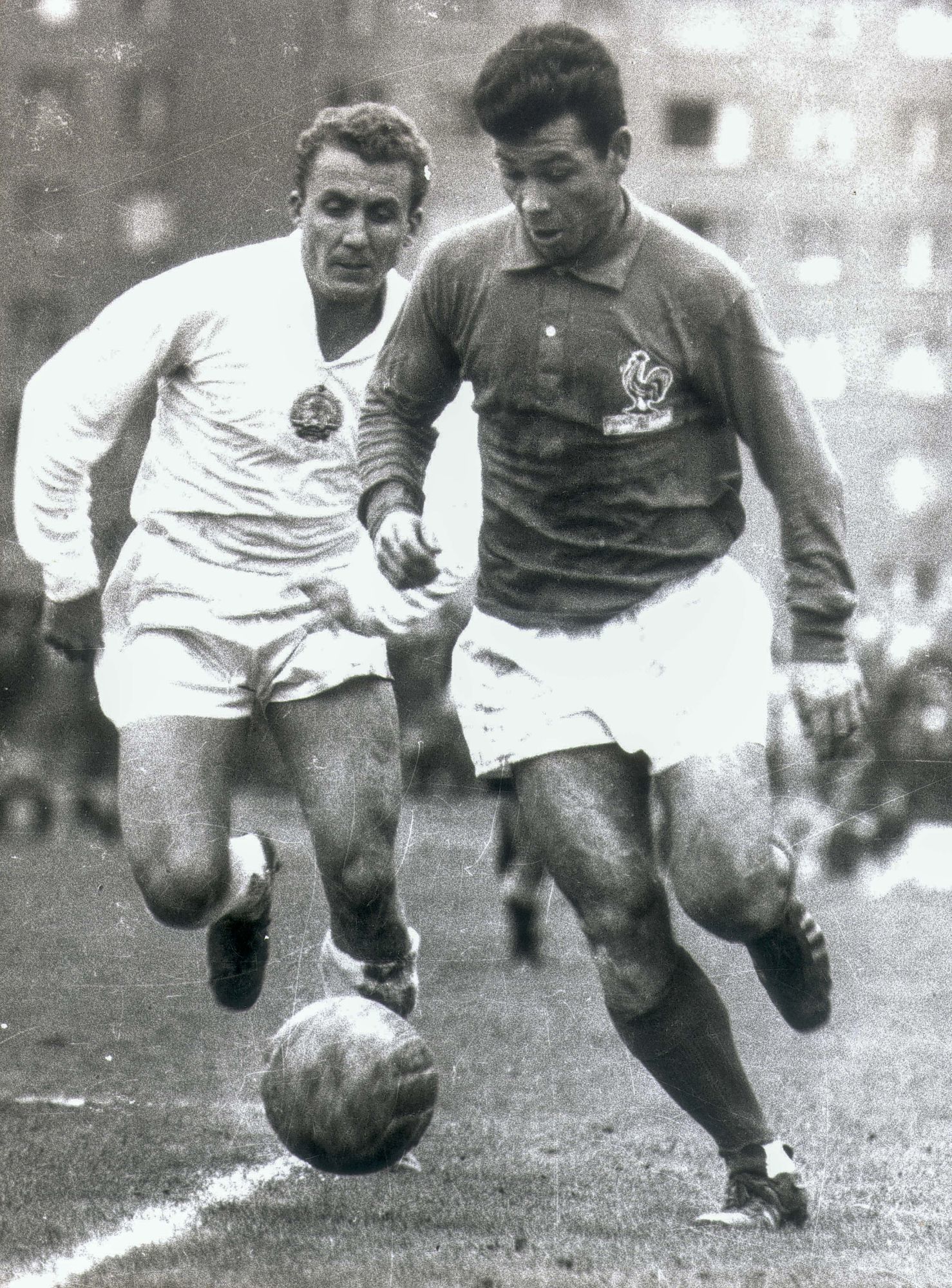 Just Fontaine durante a copa do mundo de 1958