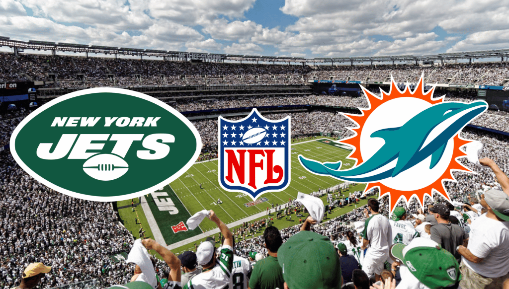 Palpite New York Jets x Miami Dolphins – Prognóstico e transmissão da NFL (09/10)