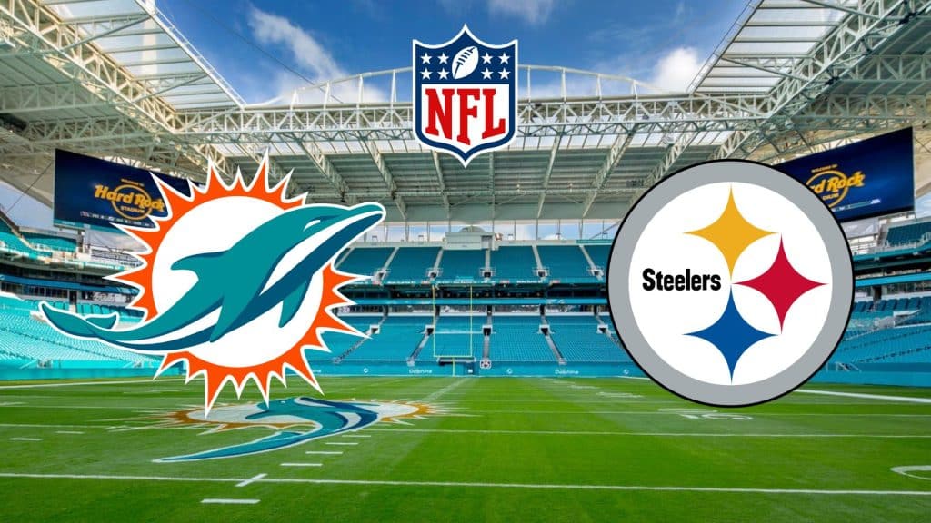 Palpite Miami Dolphins x Pittsburgh Steelers – Prognóstico e transmissão da NFL (23/10)