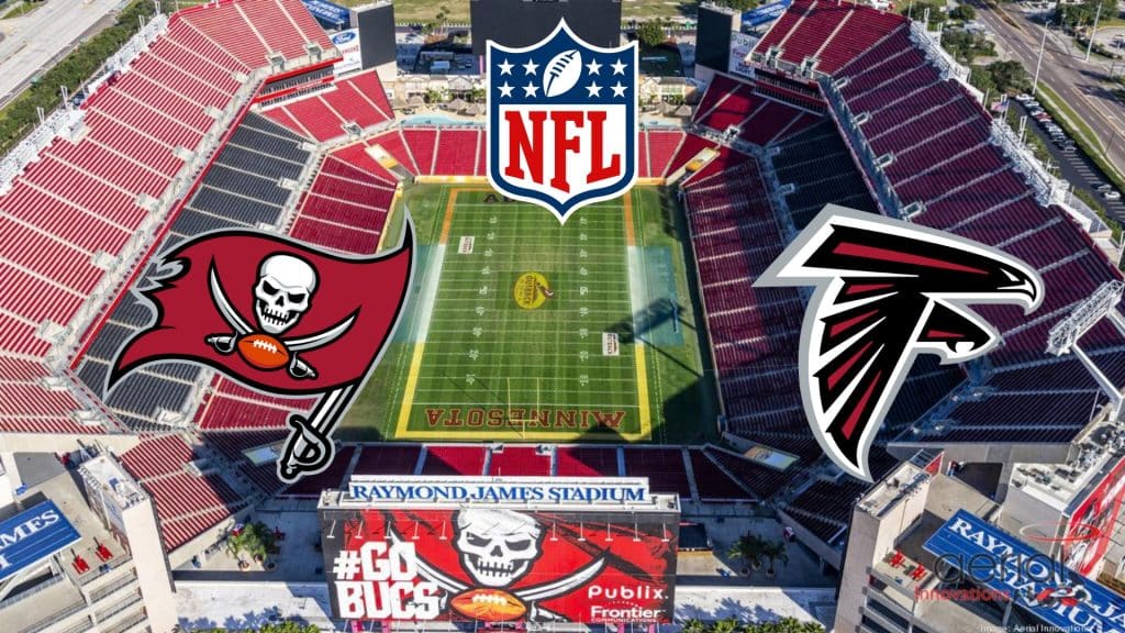 Palpite Tampa Bay Buccaneers x Atlanta Falcons – Prognóstico e transmissão da NFL (09/10)