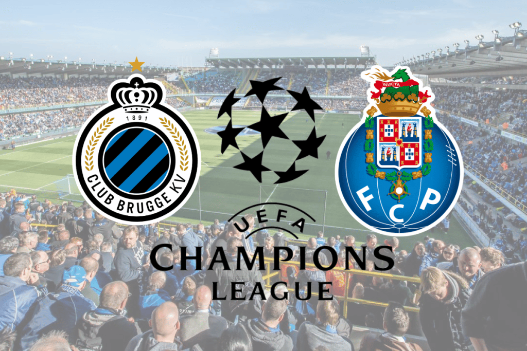 Palpite Brugge x Porto – Prognóstico e transmissão da Champions League (26/10)