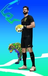 Nike lança camisa de goleiro do Brasil para Copa do Mundo; veja