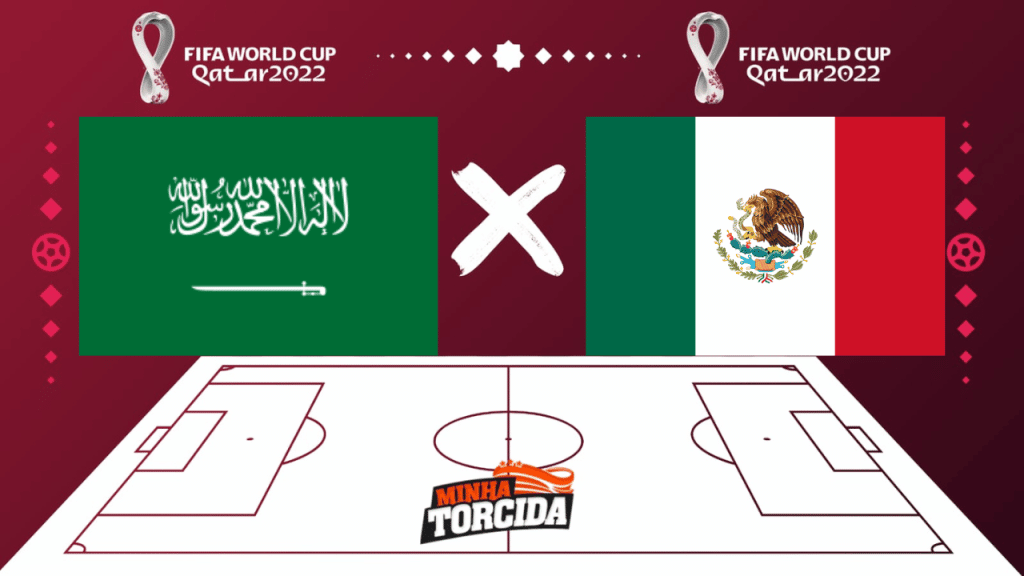 Arábia Saudita x México: onde assistir ao vivo, horário e escalações