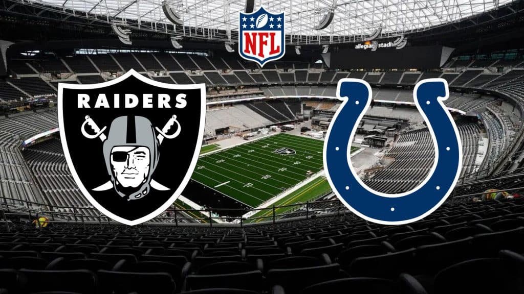 Palpite Las Vegas Raiders x Indianapolis Colts: oportunidade de recuperação dos anfitriões