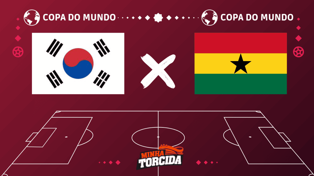 Coreia do Sul x Gana: Black Stars buscam vitória contra os Tigres Asiáticos