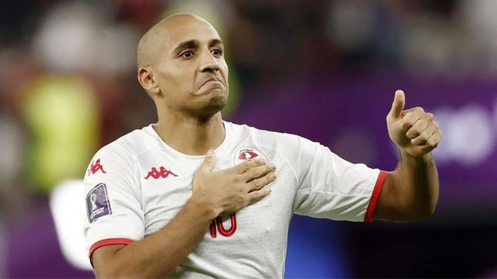 Autor do gol contra França, Khazri lamenta não ter conseguido a classificação da Tunísia