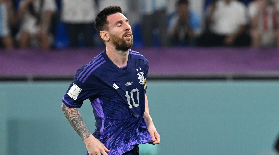 Messi registra marca negativa na Copa do Mundo