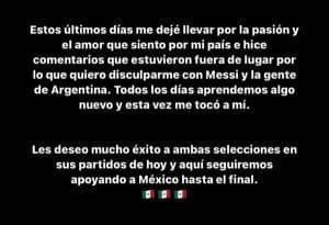 Deputada quer transformar Lionel Messi uma "pessoa indesejada" no México