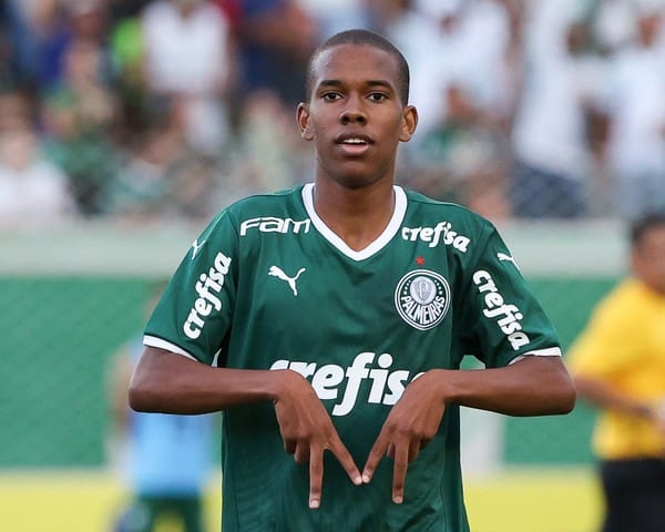 Estêvão é a nova promessa do Palmeiras