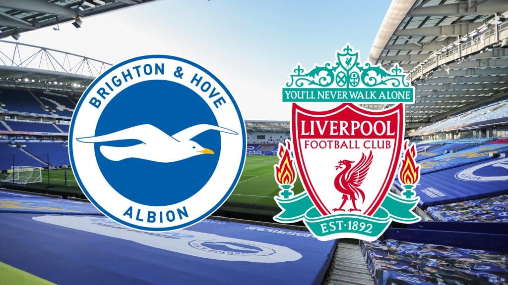 Brighton x Liverpool: onde assistir ao vivo, horário e escalações