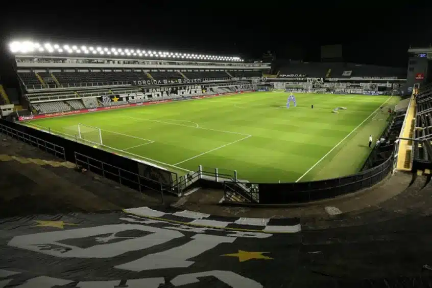 Santos anuncia mudança de estádio para duelo contra o São Bento