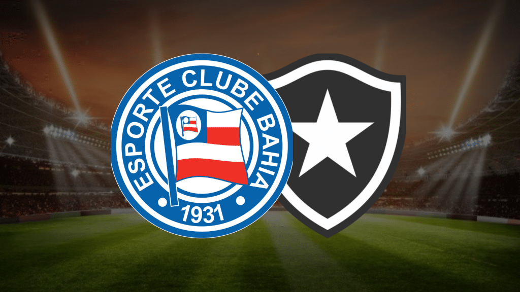 Bahia x Botafogo: onde assistir ao vivo, horário e escalações